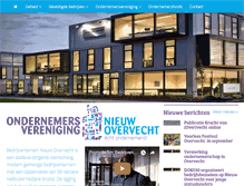 Tablet Screenshot of nieuwovervecht.nl